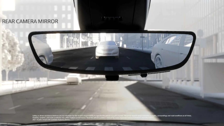 SAFETY  : REAR CAMERA MIRROR 